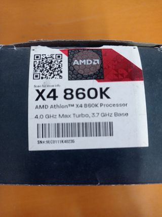 Procesador AMD ATHLON X4 860K