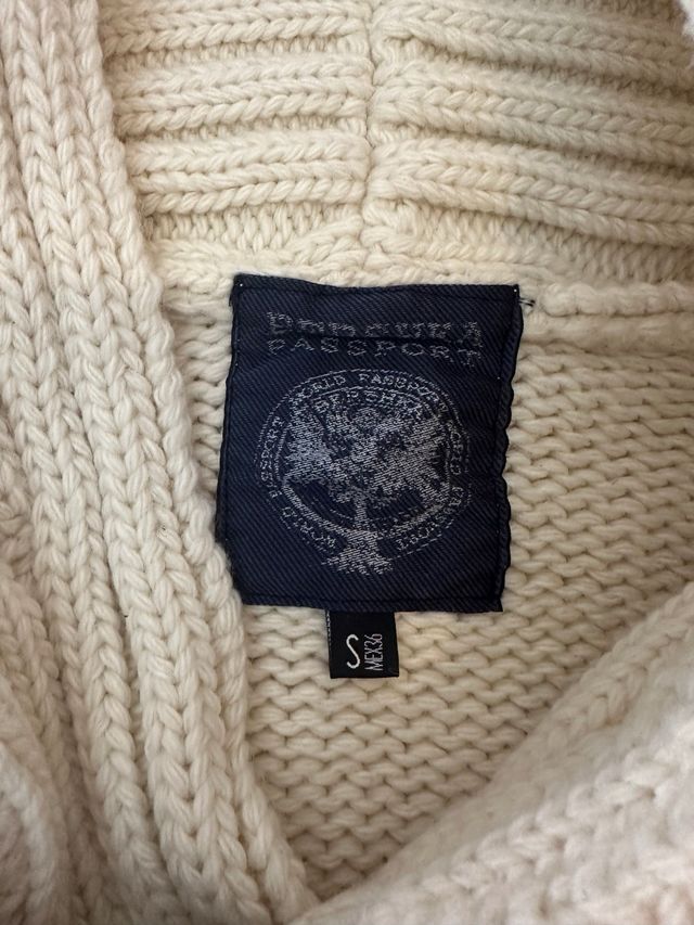 Jersey lana hombre Bershka