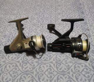 Lotto 2 mulinelli pesca vintage D.A.M. e Haidong