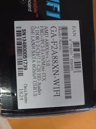 Placa base FM2+ wifi
