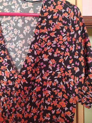 Vestido estampado talla M Pull&Bear