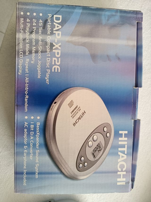 Hitachi Lettore CD portatile