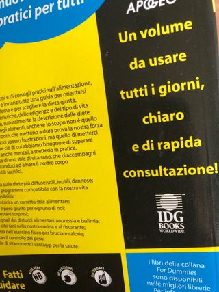 Un manuale utilissimo “Alimentazione e dieta”