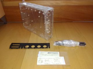 Wii Nintendo carcasa TRANSPARENTE completa NUEVA