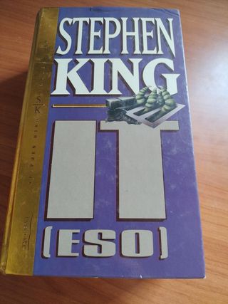 Libro Stephen King IT (ESO)