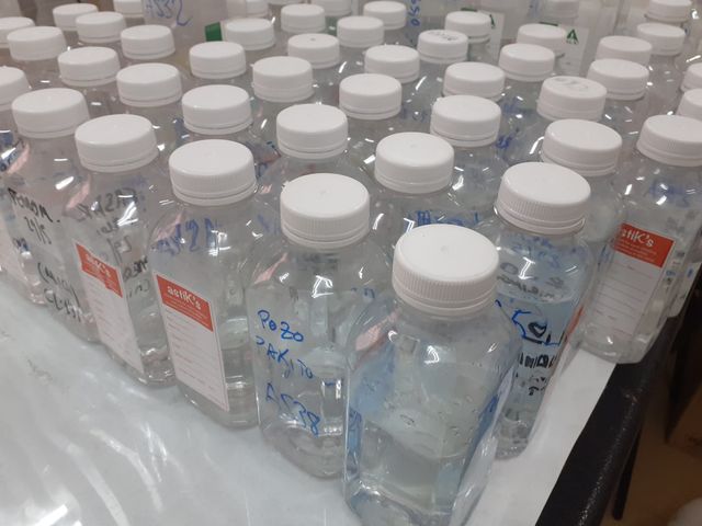 Botes plástico 500 ml.