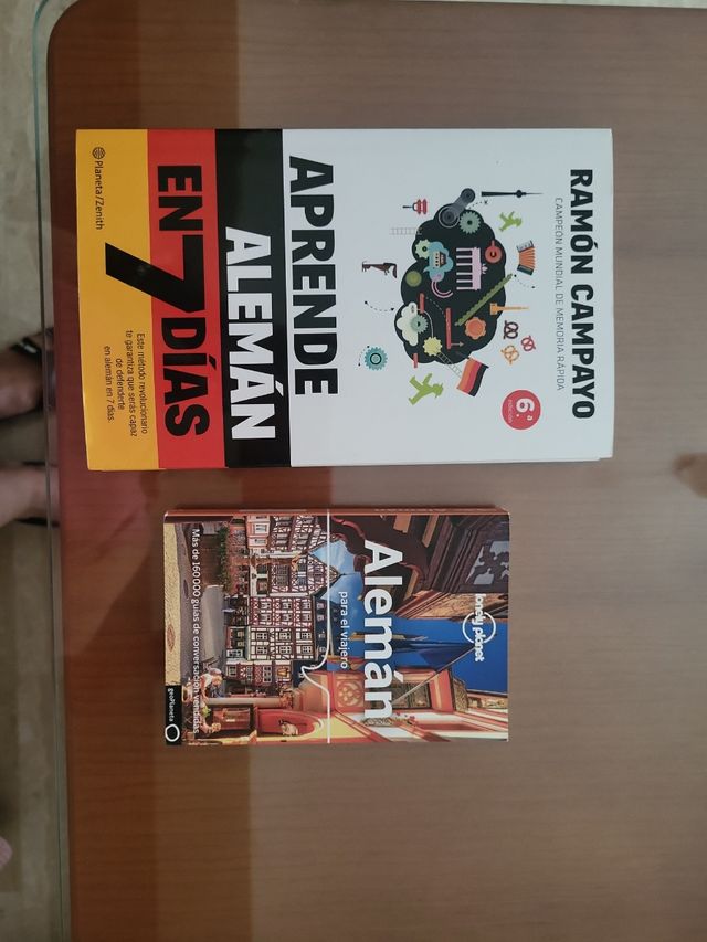 2 libros nuevos aprender alemán 