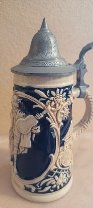 Boccale vintage tedesco in ceramica!