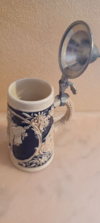 Boccale vintage tedesco in ceramica!