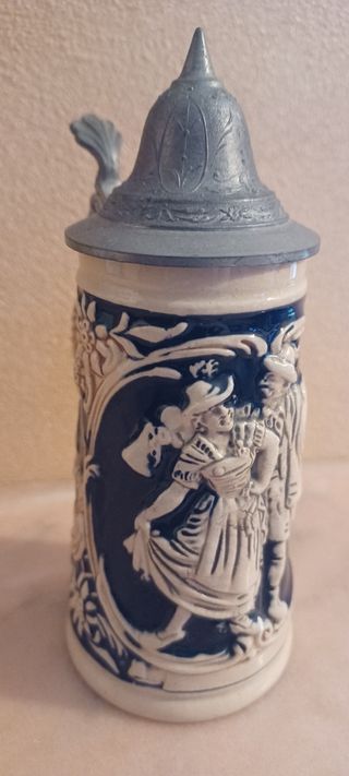 Boccale vintage tedesco in ceramica!