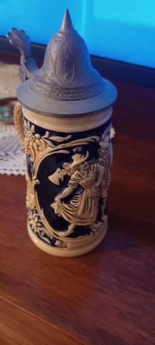 Boccale vintage tedesco in ceramica!