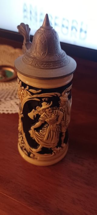 Boccale vintage tedesco in ceramica!