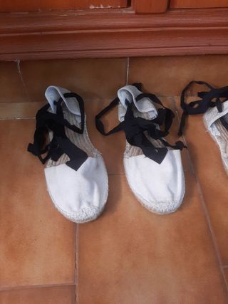 alpargatas traje regional 