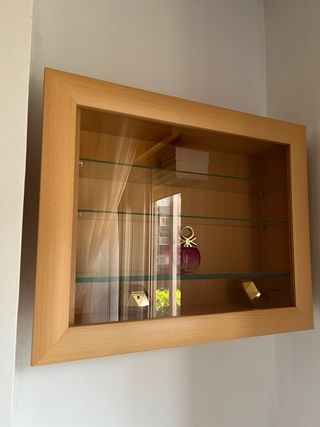 Estanteria madrea pared