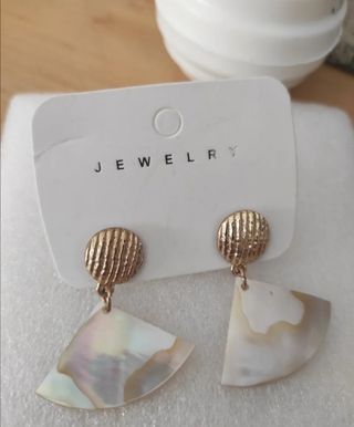 Preciosos pendientes nacarados ⭐