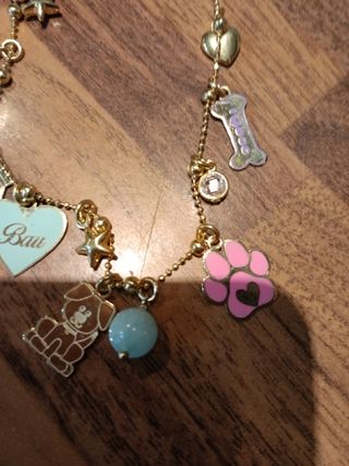 Collana argento e tanti charms