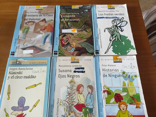 Libros el barco de vapor