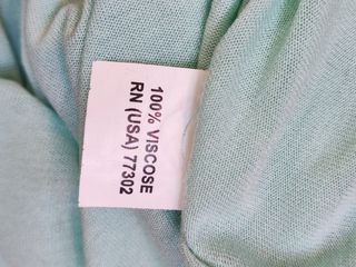 Maglietta donna verde acqua. Zara. S