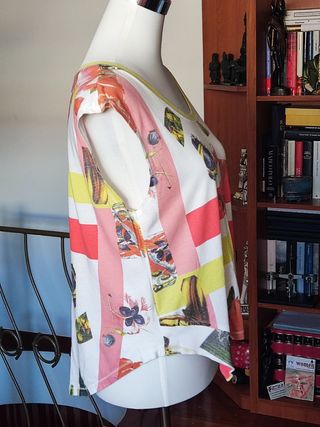 Maglietta donna fantasia . Zara. M