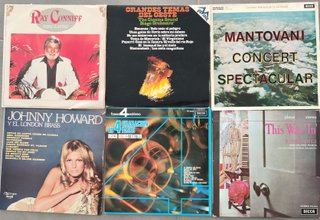 9 Lotes de 6 Vinilos LP 33rpm 10 euros cada lote