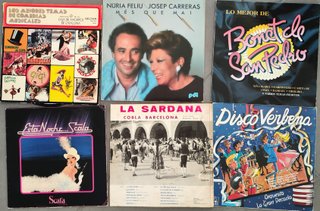 9 Lotes de 6 Vinilos LP 33rpm 10 euros cada lote