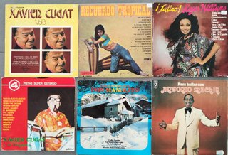 9 Lotes de 6 Vinilos LP 33rpm 10 euros cada lote