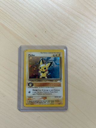 Pokemon Pichu 12/111 Holo limited