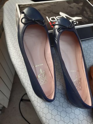 Bailarinas Las lolas azul marino