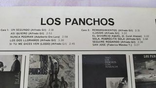 Los panchos disco vinilo LP "si tu me dices ven"