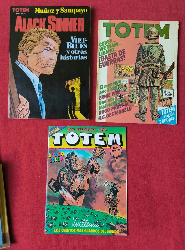 Lote: TOTEM ALACK SINNER + 2 ejemplares