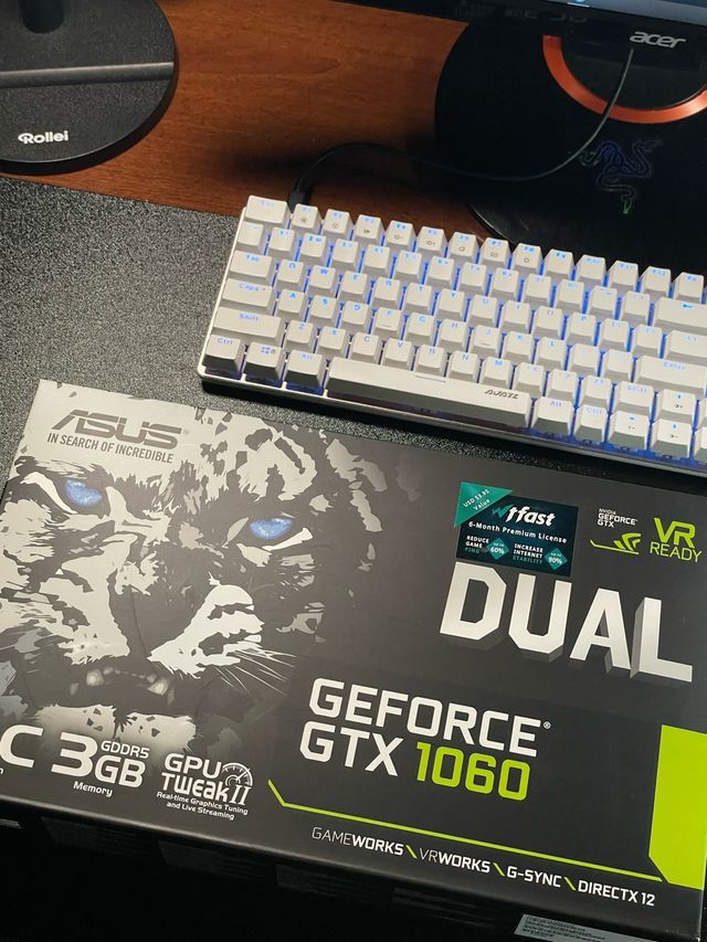 Tarjeta Gráfica Asus GTX 1060 3GB