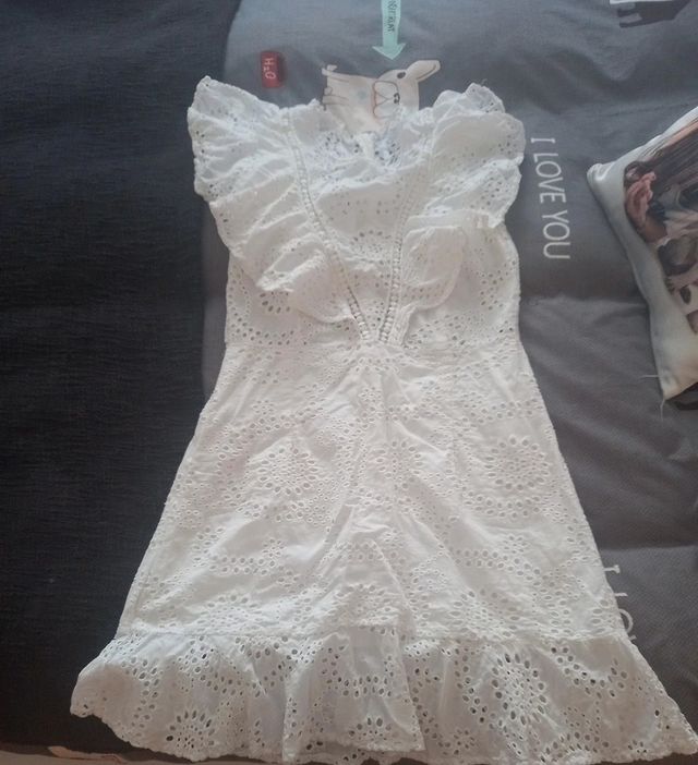 Vestido blanco de verano