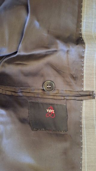 Americana gris de Zara