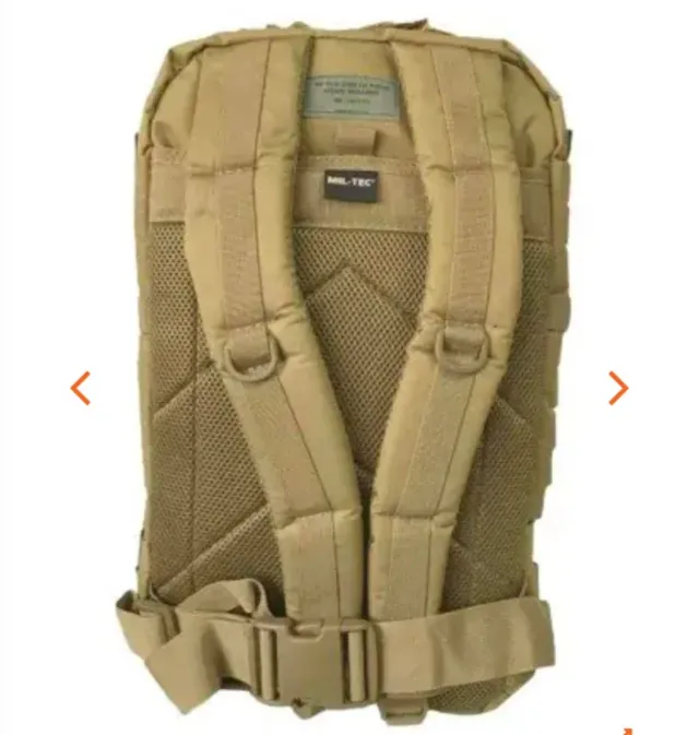 Mochila miltec large laser cut