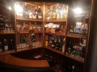 Mueble bar en madera vintage