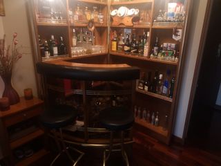 Mueble bar en madera vintage