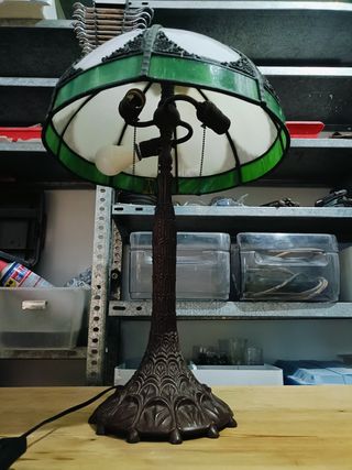 Lámpara estilo Tiffany vintage