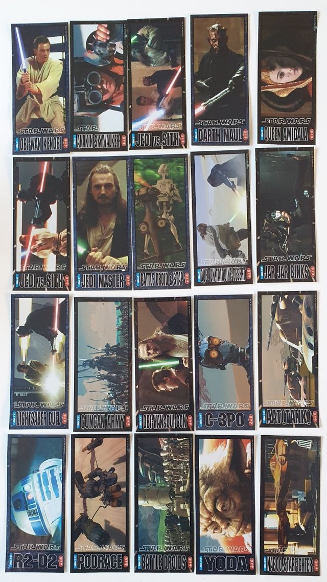 Star wars: set completo Nagatanien Japon