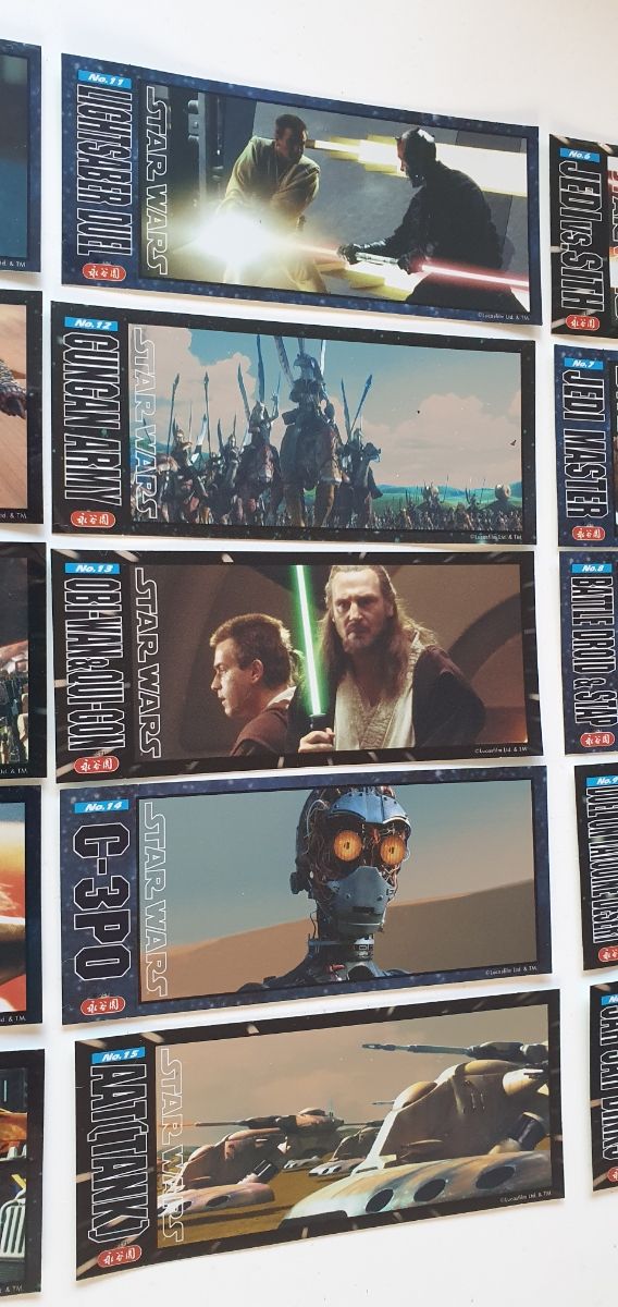 Star wars: set completo Nagatanien Japon