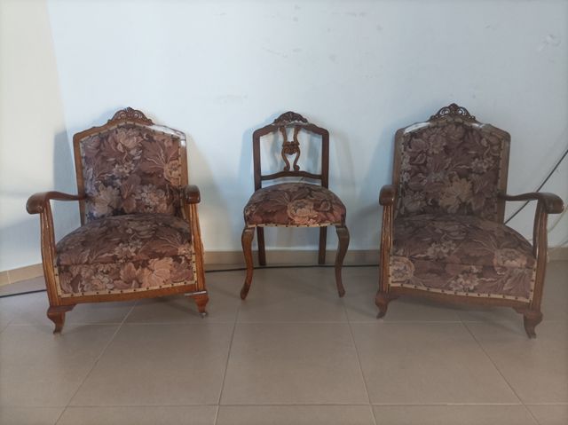 Butacas antiguas avitacion matrimonio 