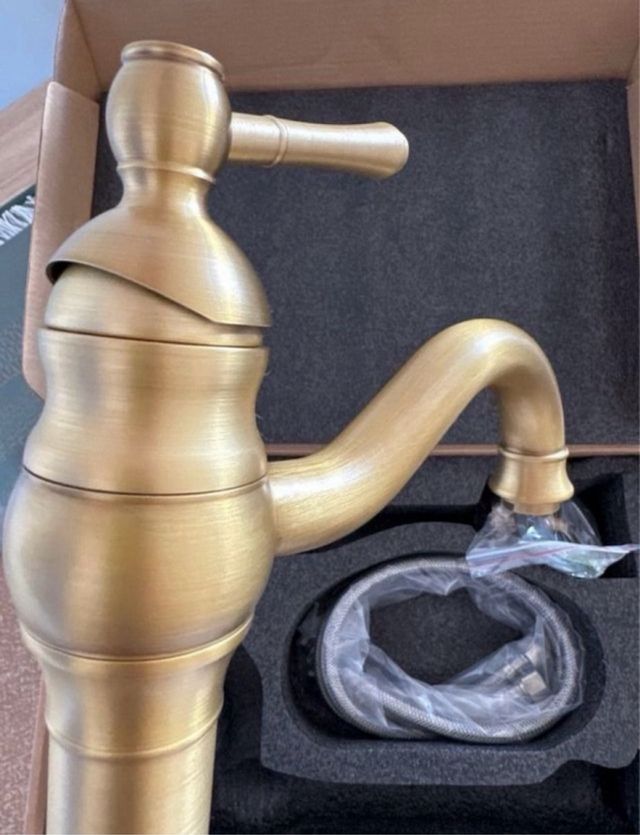 Grifo Monomando Estilo Vintage