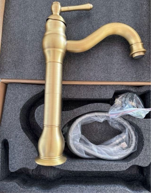 Grifo Monomando Estilo Vintage