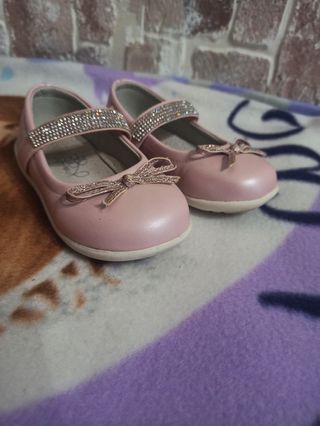 Ballerine rosa in vera pelle n 23