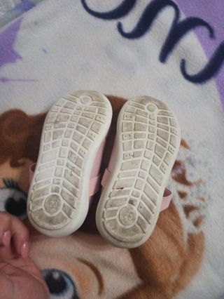 Ballerine rosa in vera pelle n 23