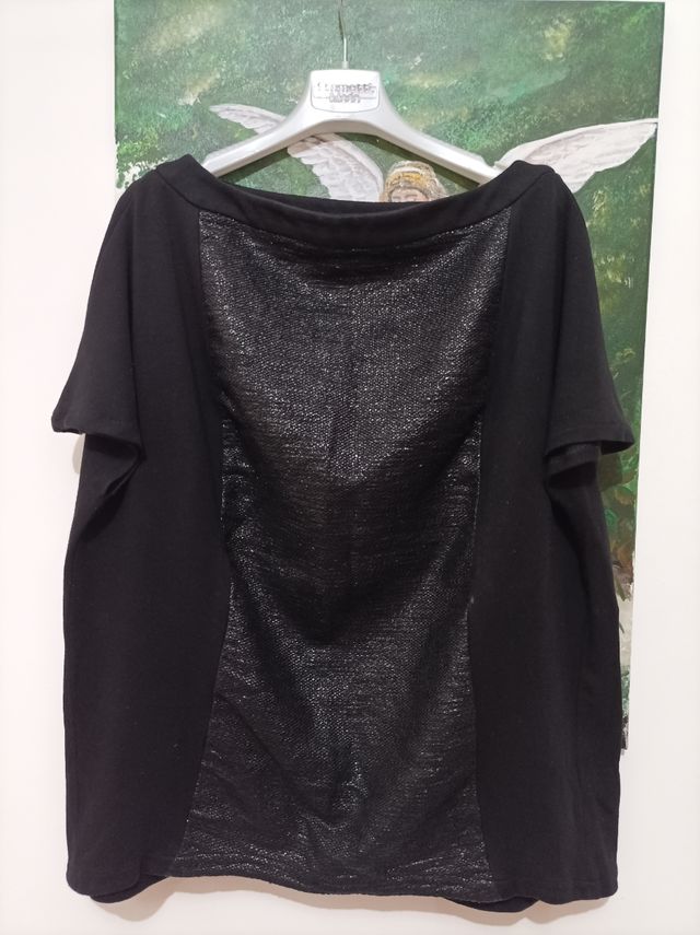 Blusa /t-shirt nera Marina Rinaldi