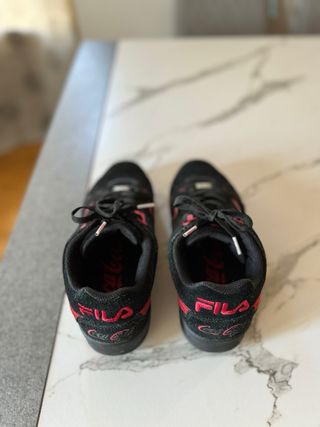 Zapatillas Fila Teratach 600 Coca Cola Black