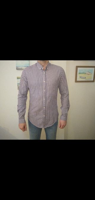 Camisa de cuadros de Zara