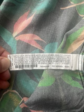 Camiseta manga corta hombre Zara