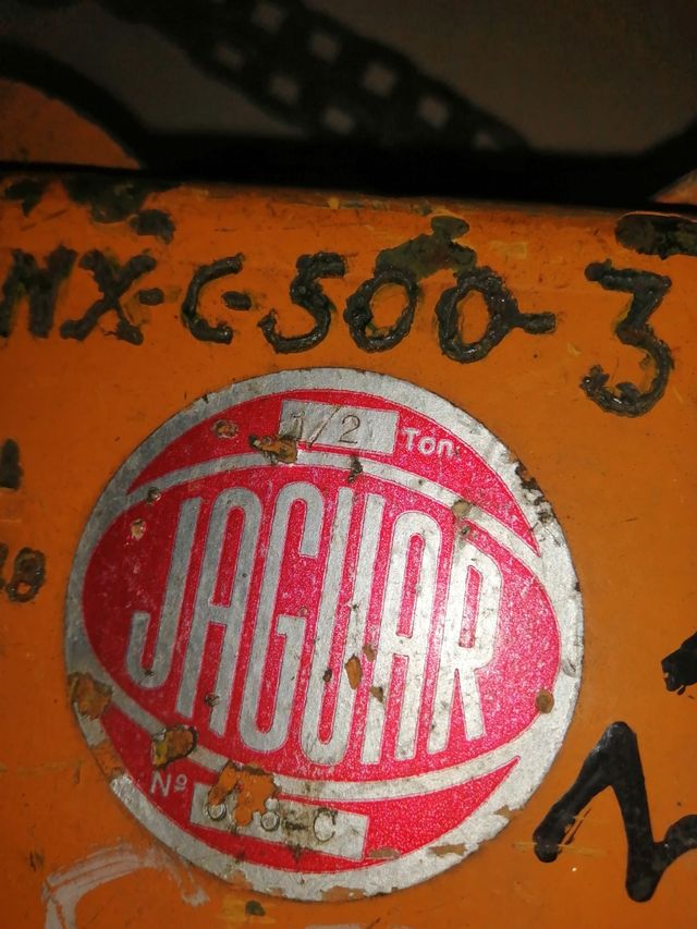 Carro JAGUAR con polea de arrastre