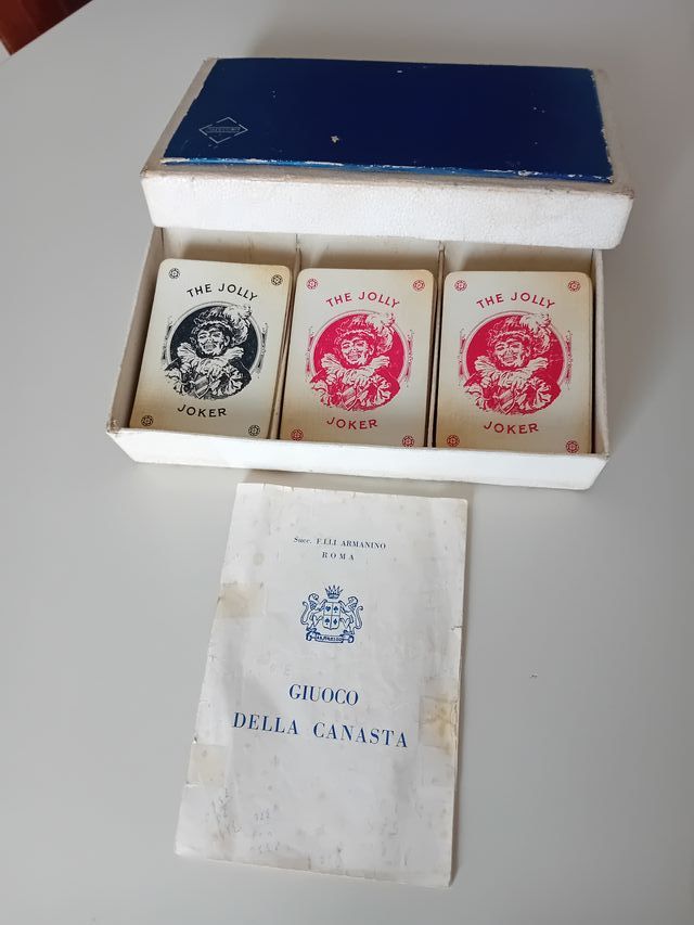 Carte per gioco canasta